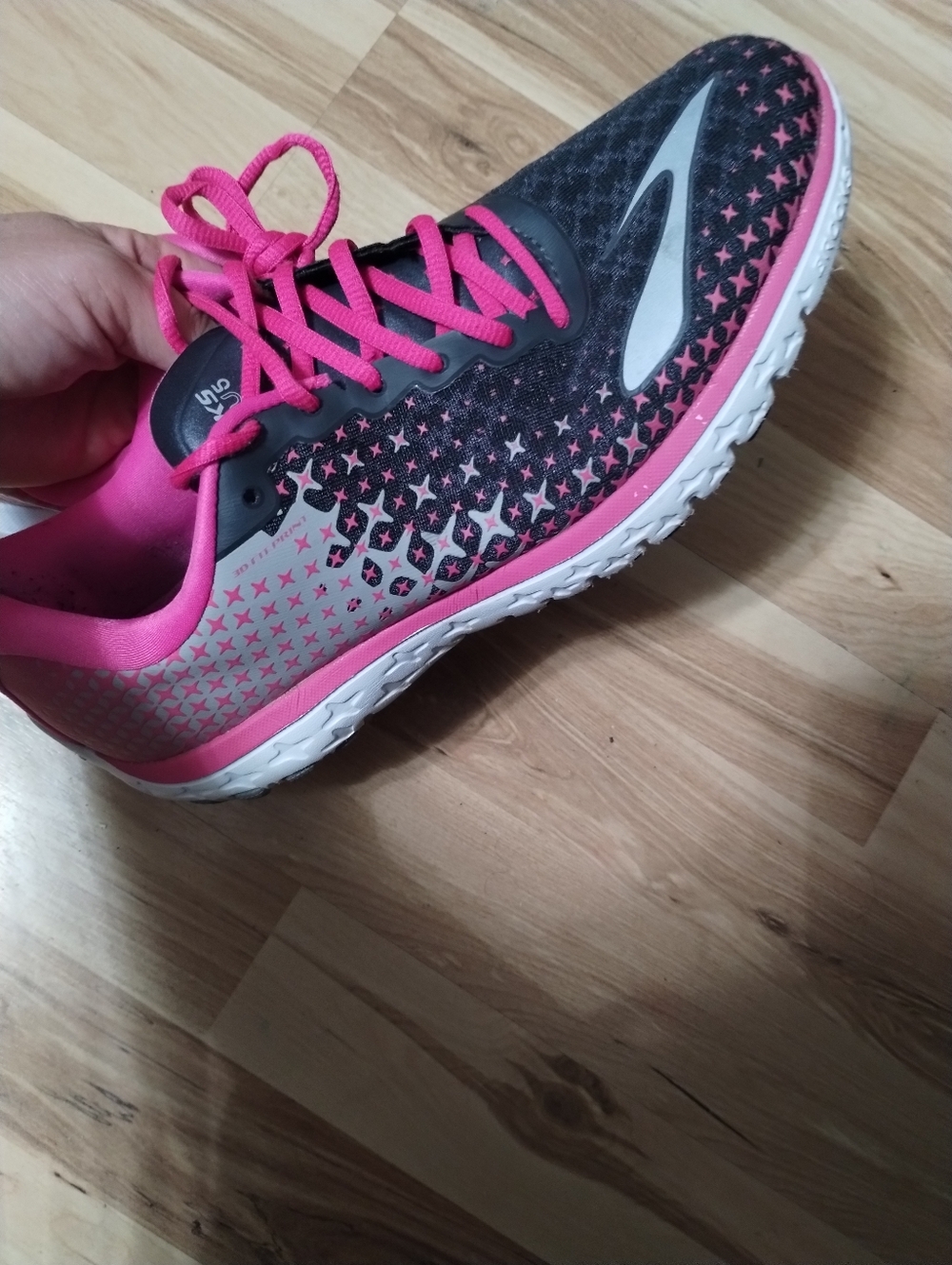 Women's Brooks Pure Flow 5 Pink/ Black Athletic Shoes Size 11 - Picture 7 of 10